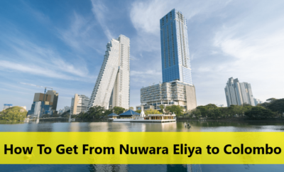 How To Get From Nuwara Eliya to Colombo