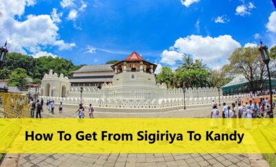 How To Get From Sigiriya To Kandy