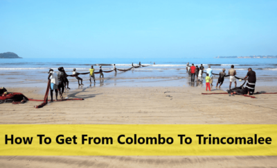 How To Get From Colombo To Trincomalee
