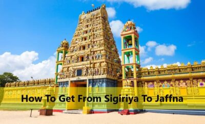 How To Get From Sigiriya To Jaffna