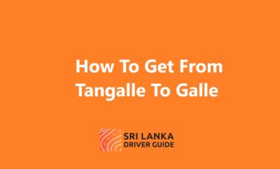 How To Get From Tangalle To Galle